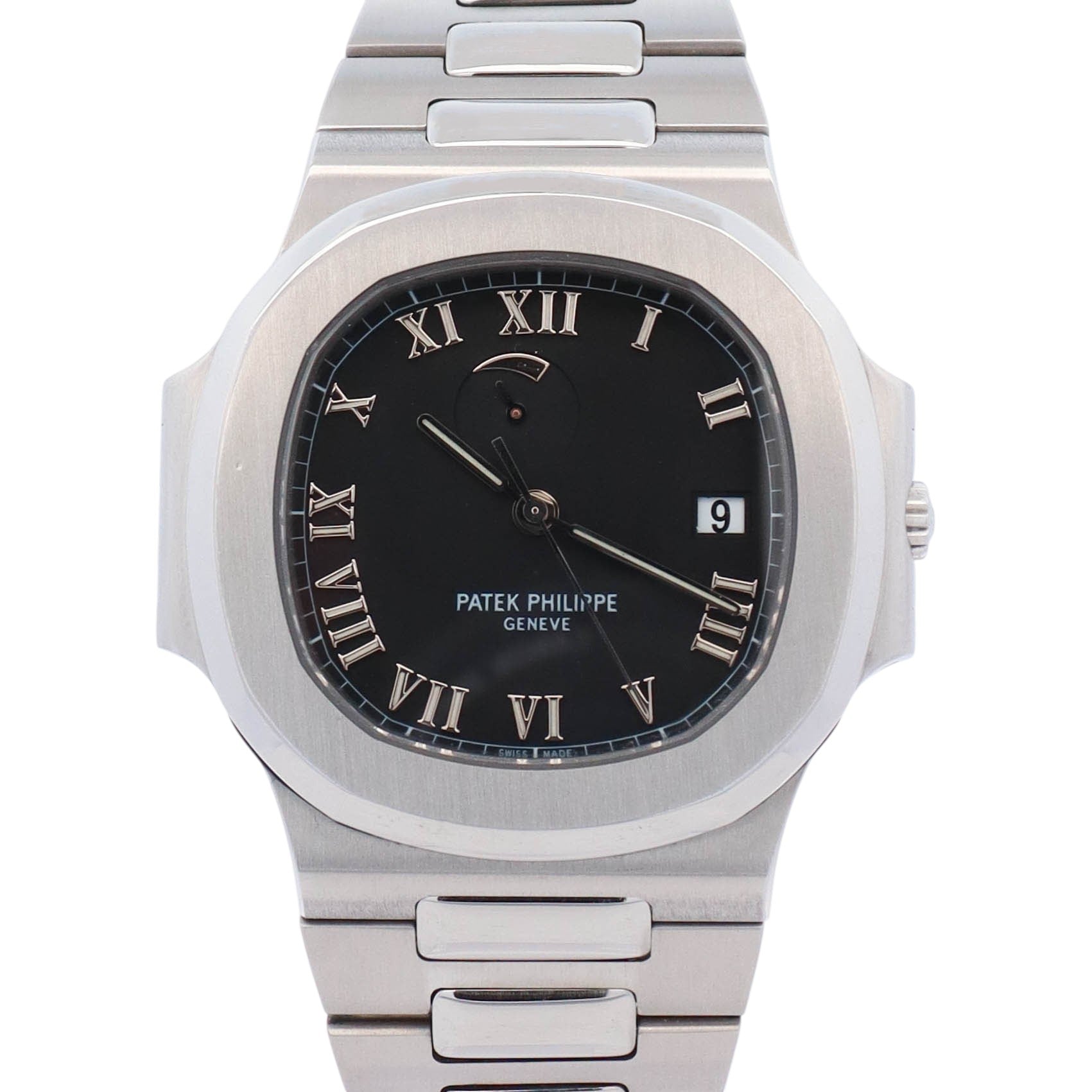 Patek Philippe Nautilus 40mm Black Dial Watch Ref# 3710/1A - Happy Jewelers Fine Jewelry Lifetime Warranty