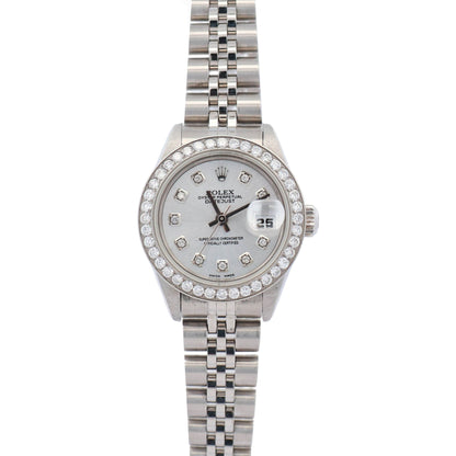 Rolex Datejust 26mm Silver Dial Watch Ref# 69174 - Happy Jewelers Fine Jewelry Lifetime Warranty