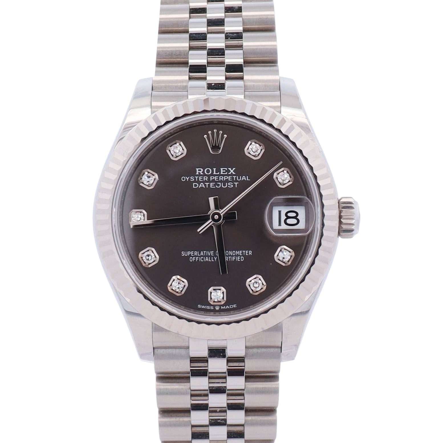 Rolex Datejust 31mm Gray Dial Watch Ref# 278274 - Happy Jewelers Fine Jewelry Lifetime Warranty