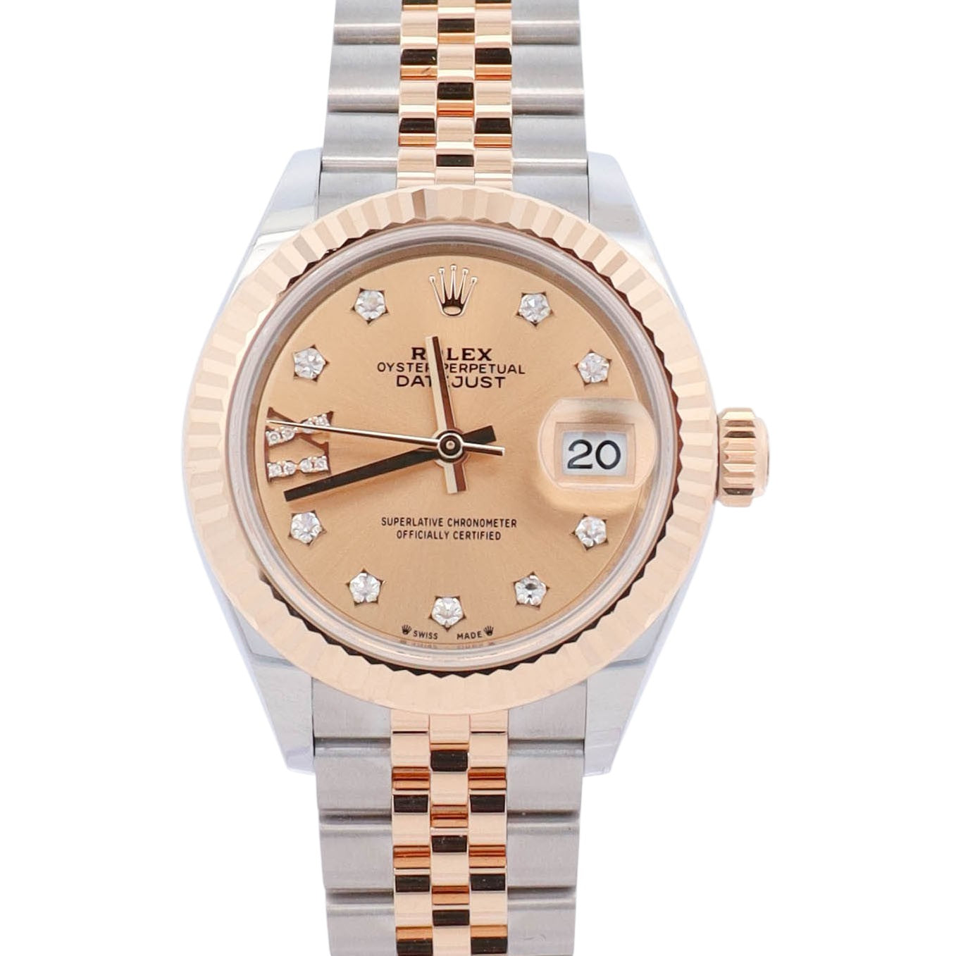 Rolex Datejust 28mm Champagne Dial Watch Ref# 279173 - Happy Jewelers Fine Jewelry Lifetime Warranty