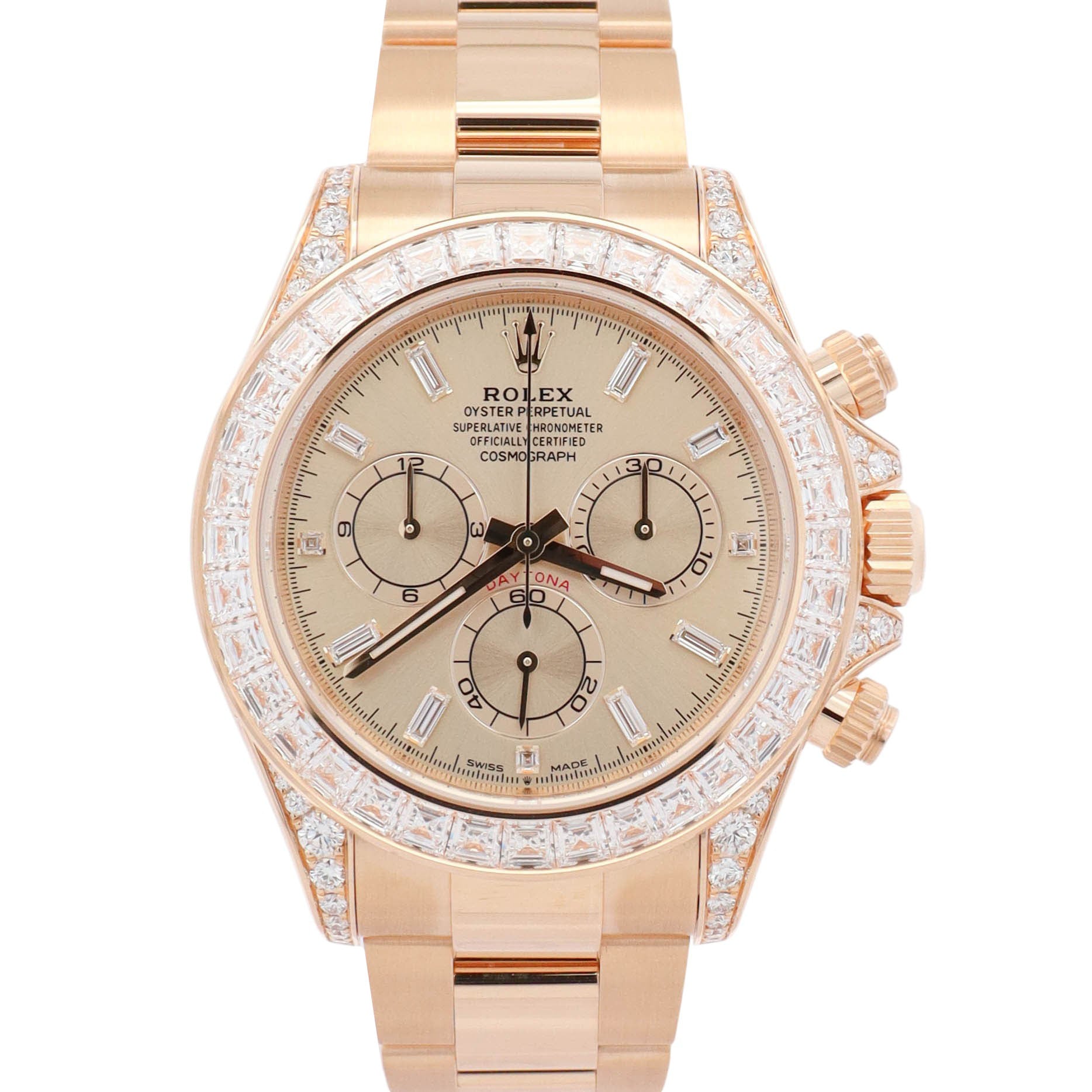 Rolex Daytona 40mm Champagne Dial Watch Ref# 126598TBR