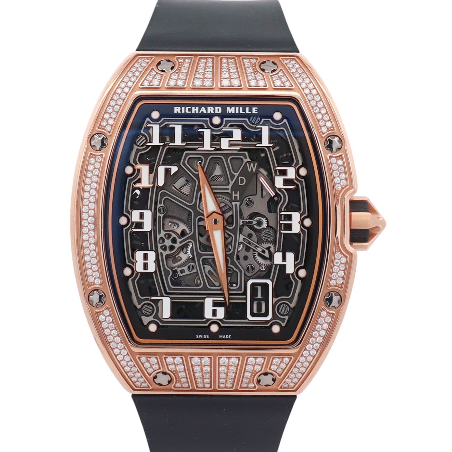 Richard Mille 67-01 38mm Openwork Dial Watch Ref# RM67-01 - Happy Jewelers Fine Jewelry Lifetime Warranty