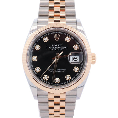 Rolex Datejust 36mm Black Dial Watch Ref# 126233 - Happy Jewelers Fine Jewelry Lifetime Warranty