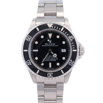 Rolex Sea-Dweller 40mm Black Dial Watch Ref# 16600 - Happy Jewelers Fine Jewelry Lifetime Warranty