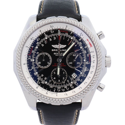 Breitling Bentley 48mm Black Dial Watch Ref# A25362 - Happy Jewelers Fine Jewelry Lifetime Warranty