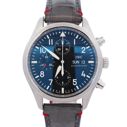 IWC Pilots 42mm Black Dial Watch Ref# IW371701 - Happy Jewelers Fine Jewelry Lifetime Warranty
