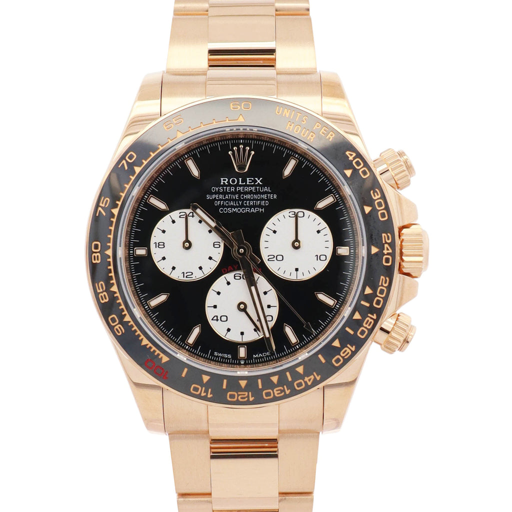 Rolex Daytona Le Mans 40mm Black Dial Watch Ref# 126528LN – Happy