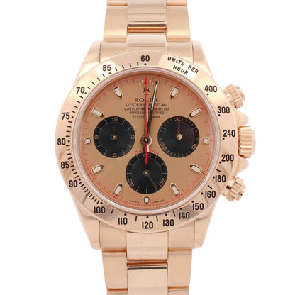 Rolex Daytona 40mm Champagne Dial Watch Ref# 116528 - Happy Jewelers Fine Jewelry Lifetime Warranty