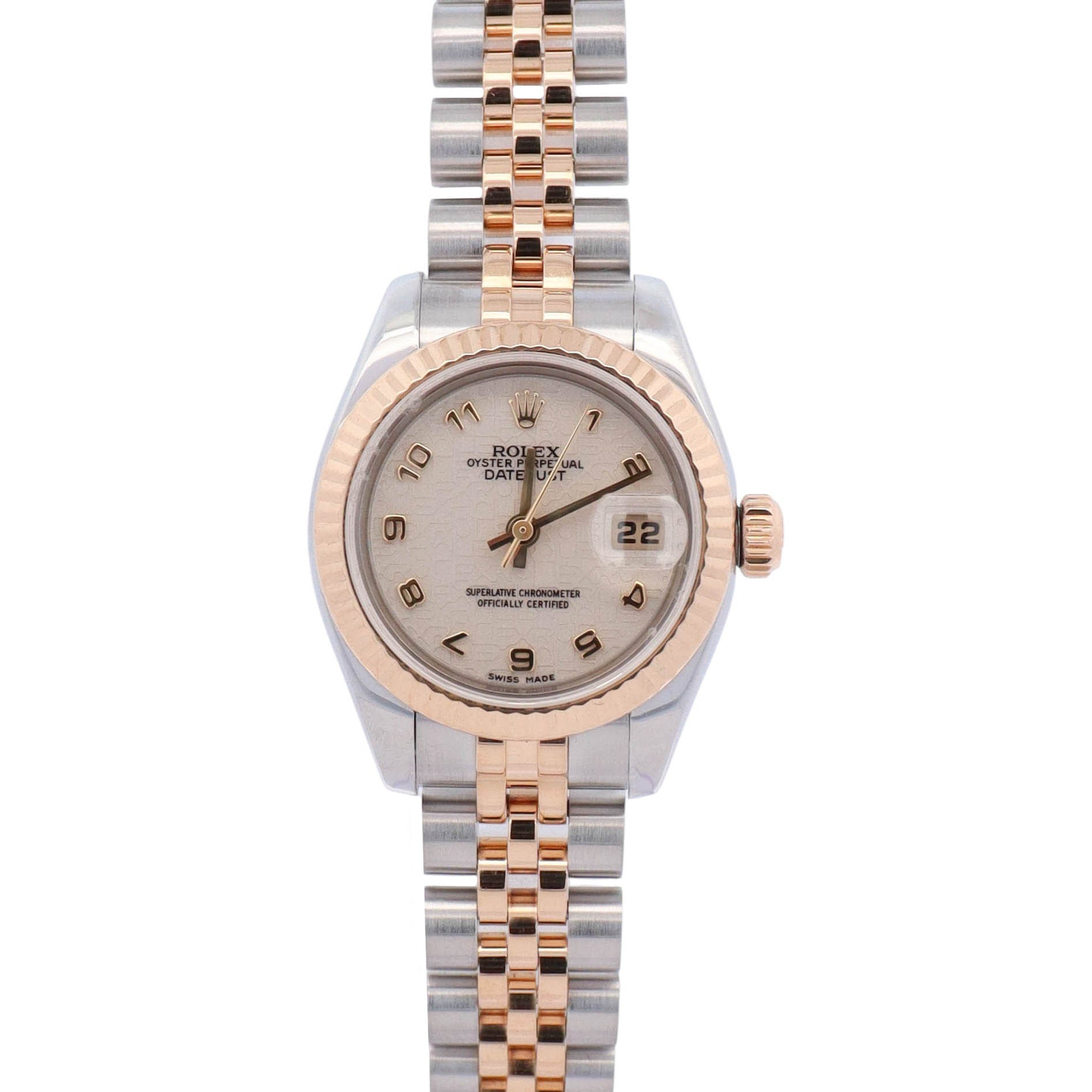 Rolex Datejust 26mm White Dial Watch Ref# 179173 - Happy Jewelers Fine Jewelry Lifetime Warranty