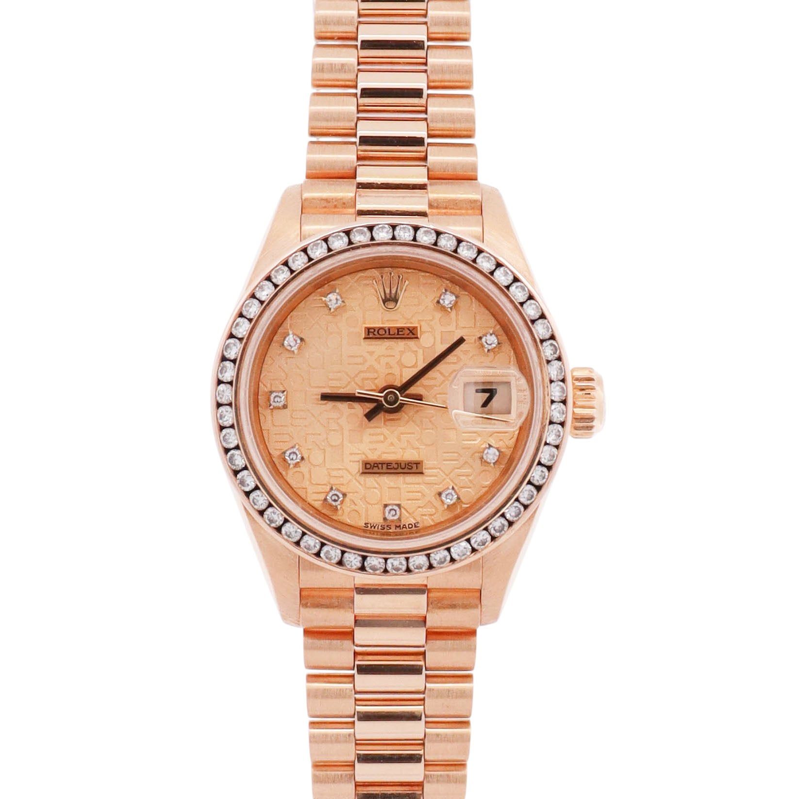 Rolex Datejust 26mm Champagne Dial Watch Ref# 69178 - Happy Jewelers Fine Jewelry Lifetime Warranty
