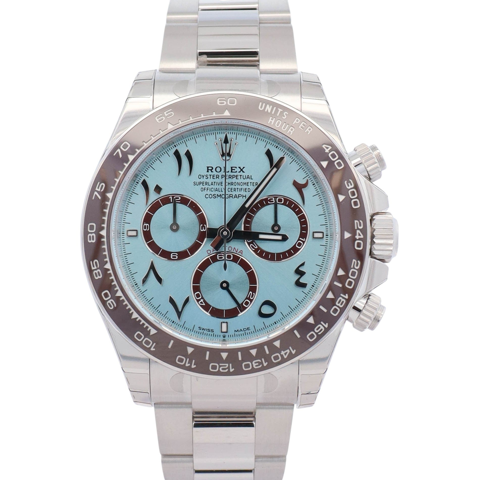 Rolex Daytona 40mm Ice Blue Dial Watch Ref# 126506 - Happy Jewelers Fine Jewelry Lifetime Warranty