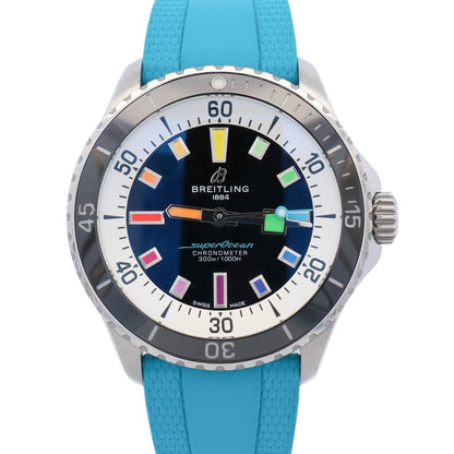 Breitling Superocean 42mm Black Dial Watch Ref# A17375211B2S1 - Happy Jewelers Fine Jewelry Lifetime Warranty