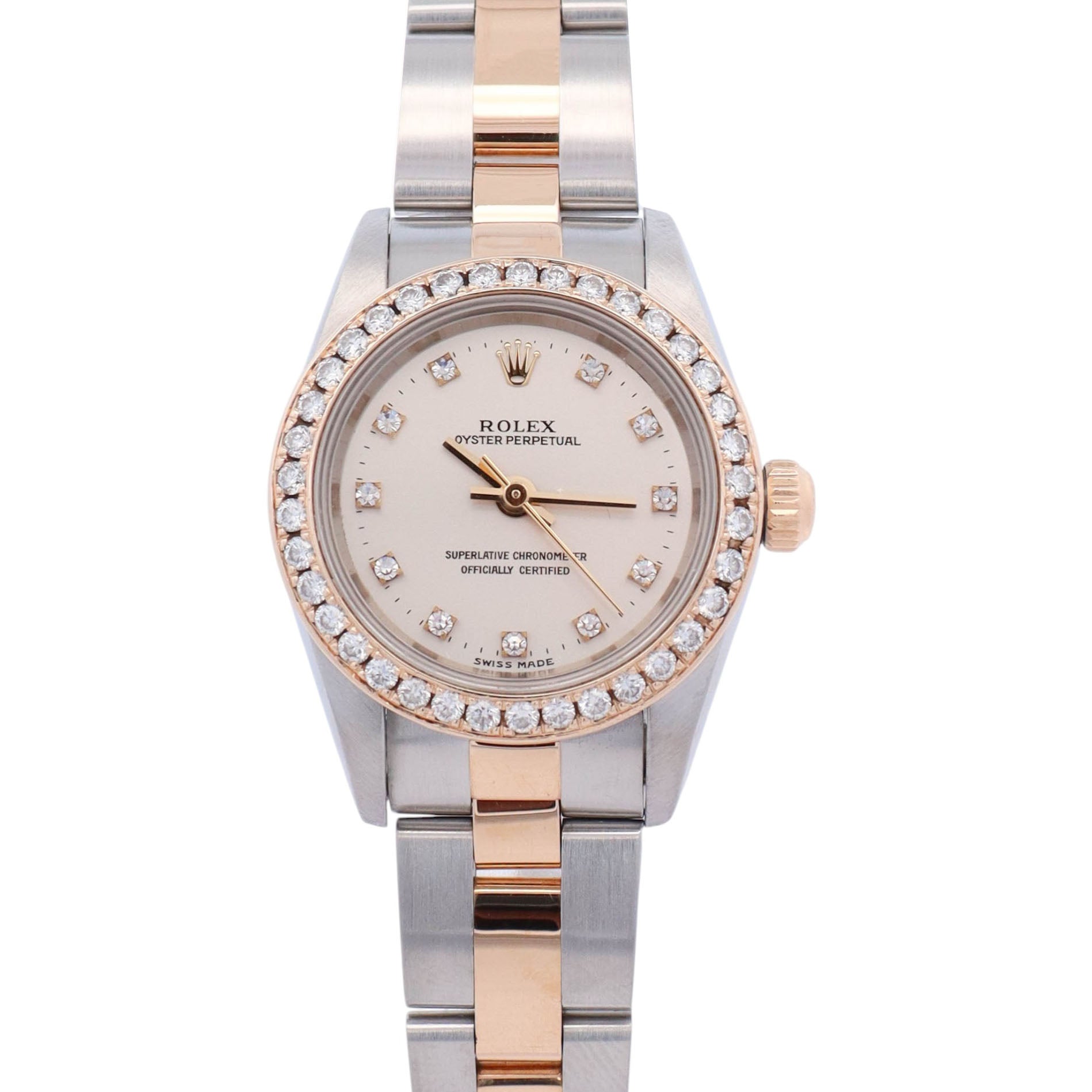 Rolex Datejust Stainless Steel 26mm Silver Dial Watch Ref# 76183 - Happy Jewelers Fine Jewelry Lifetime Warranty