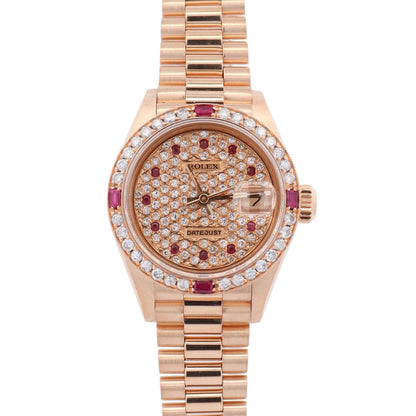 Rolex Datejust 26mm Champagne Dial Watch Ref# 69178 - Happy Jewelers Fine Jewelry Lifetime Warranty