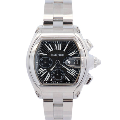 Cartier Roadster 43mm Black Dial Watch Ref# W62020X6 - Happy Jewelers Fine Jewelry Lifetime Warranty