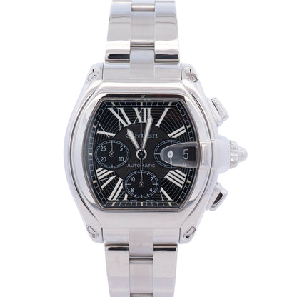 Cartier Roadster 43mm Black Dial Watch Ref# W62020X6 - Happy Jewelers Fine Jewelry Lifetime Warranty