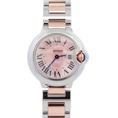 Cartier Ballon Bleu 28mm Mother Of Pearl Dial Watch Ref# W6920034 - Happy Jewelers Fine Jewelry Lifetime Warranty