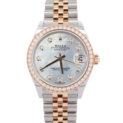 Rolex Datejust 31mm MOP Dial Watch Ref# 278383RBR - Happy Jewelers Fine Jewelry Lifetime Warranty