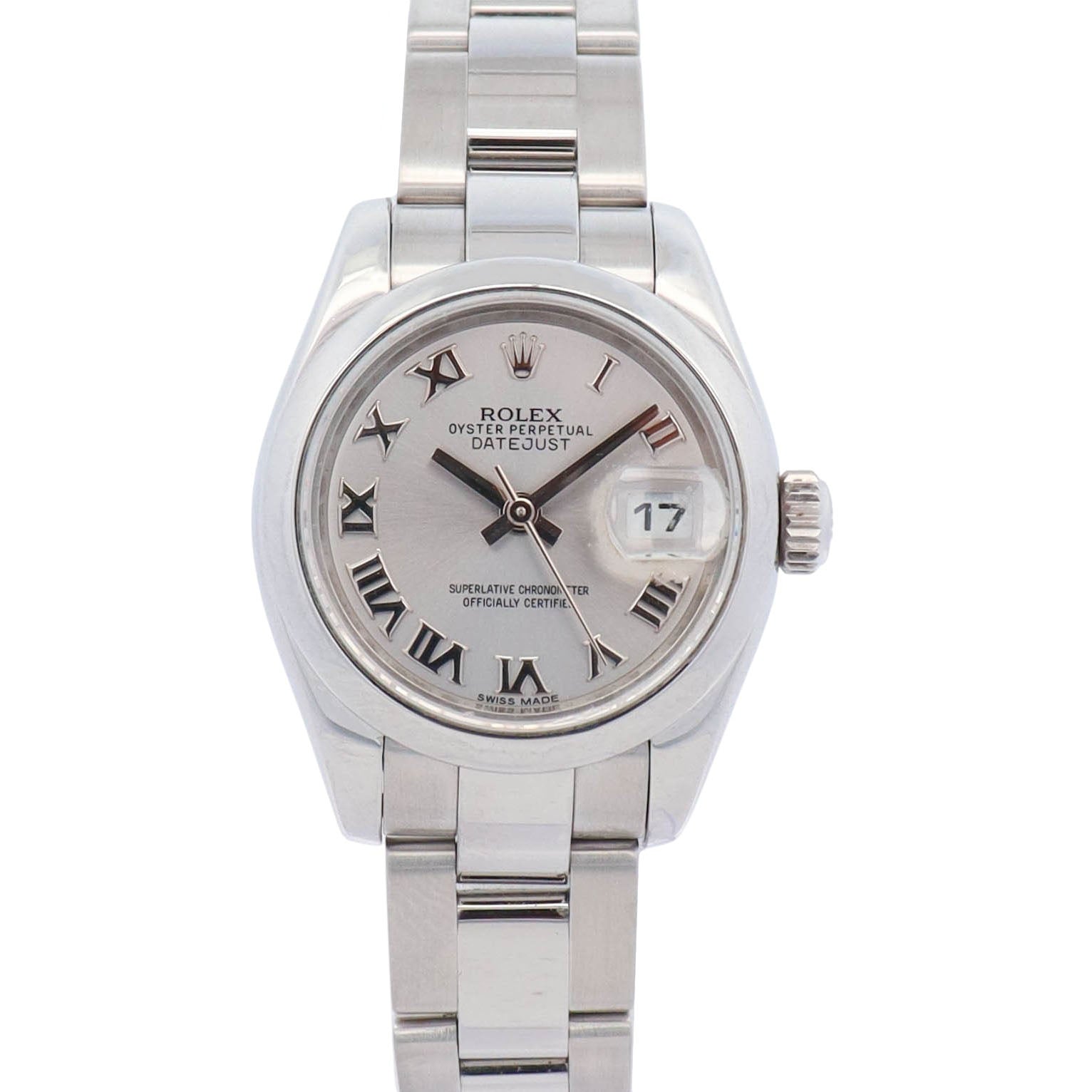 Rolex Datejust Stainless Steel 26mm Silver Dial Watch Ref# 179160 - Happy Jewelers Fine Jewelry Lifetime Warranty