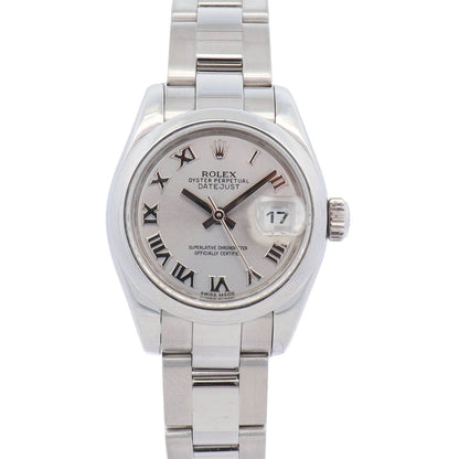 Rolex Datejust Stainless Steel 26mm Silver Dial Watch Ref# 179160 - Happy Jewelers Fine Jewelry Lifetime Warranty
