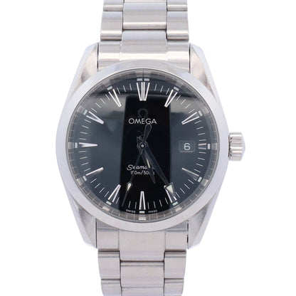 Omega Seamaster 36mm Black Dial Watch Ref# 2518.50.00 - Happy Jewelers Fine Jewelry Lifetime Warranty