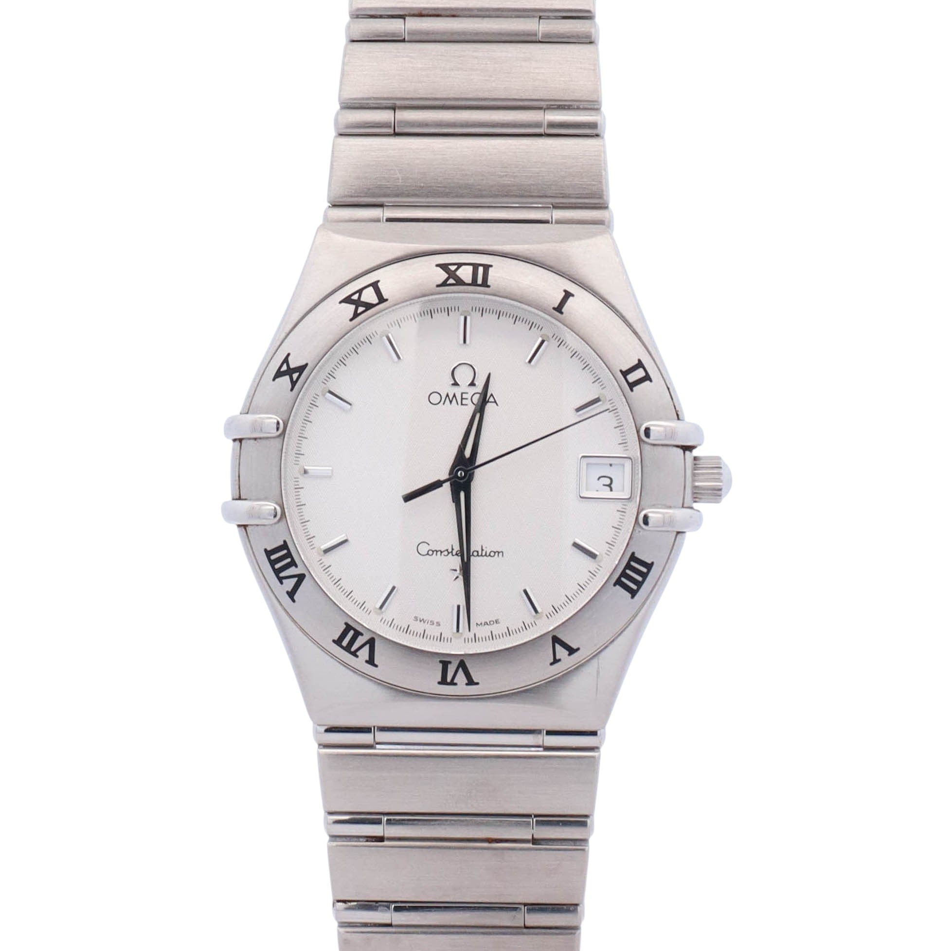 Omega Constellation 34mm White Dial Watch Ref# 1512.30.00 - Happy Jewelers Fine Jewelry Lifetime Warranty