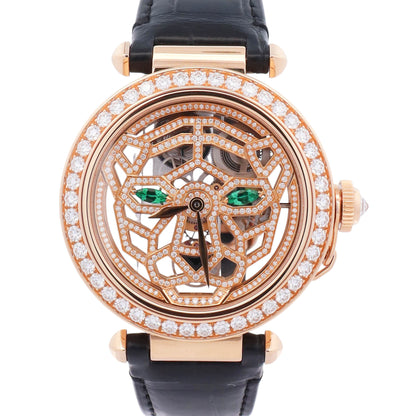 Cartier Panthere 41mm Skeleton Panthere Dial Watch Ref# HPI01359 - Happy Jewelers Fine Jewelry Lifetime Warranty