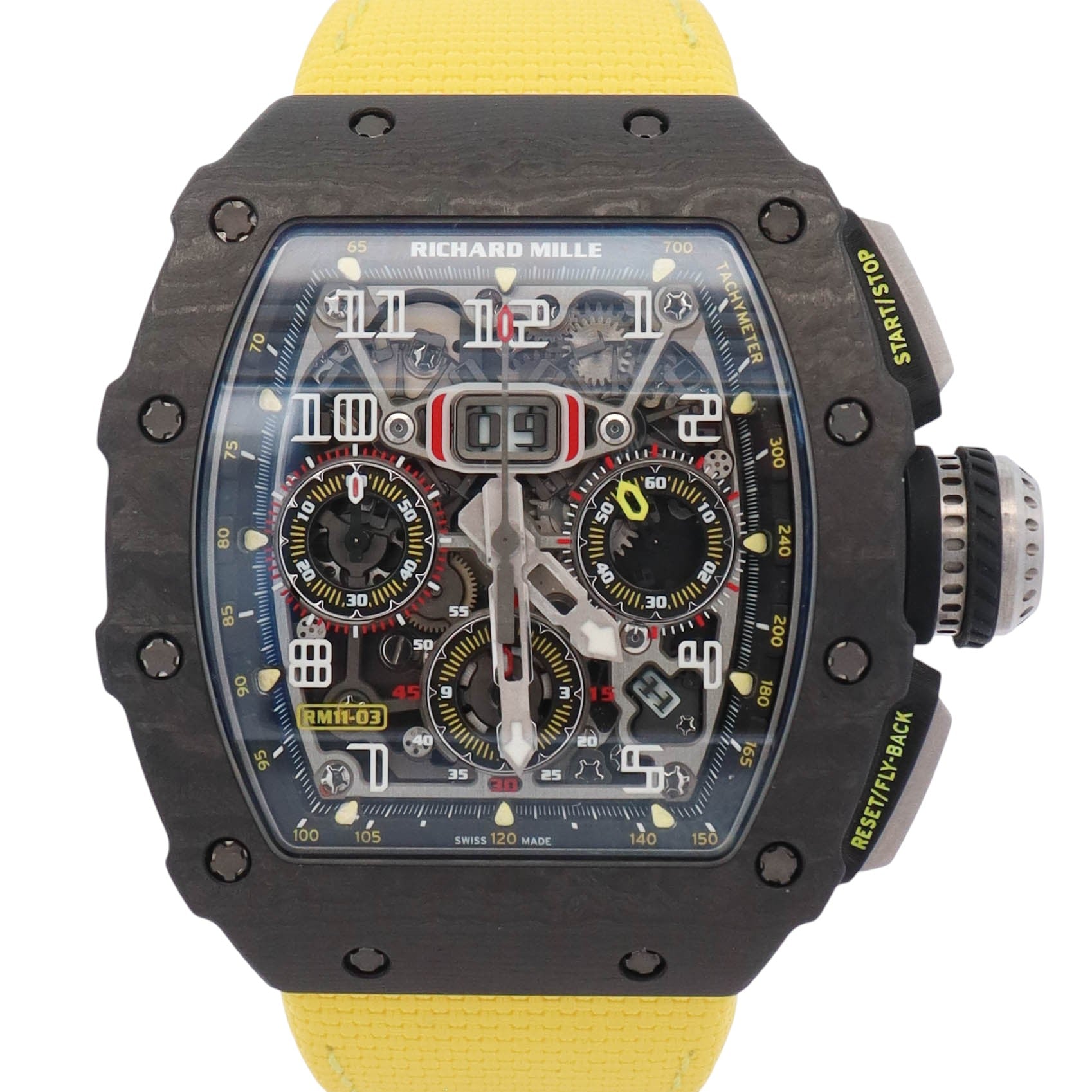 Richard Mille RM11-03 42mm Skeleton Chronograph Dial Ref# RM11-03 - Happy Jewelers Fine Jewelry Lifetime Warranty