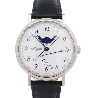 Breguet Classique 7787 39mm White Dial Watch Ref# 7787BB/29/9V6 - Happy Jewelers Fine Jewelry Lifetime Warranty