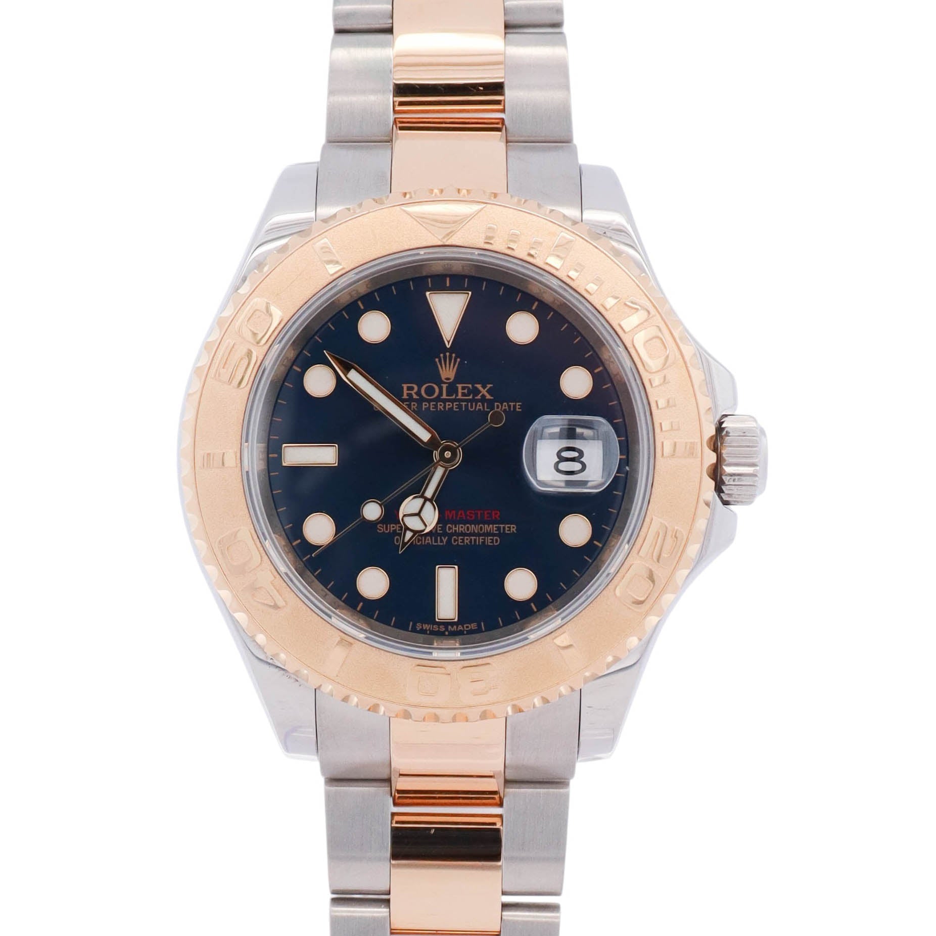 Rolex Yacht-Master 40mm Blue Dial Watch Ref# 16623 - Happy Jewelers Fine Jewelry Lifetime Warranty