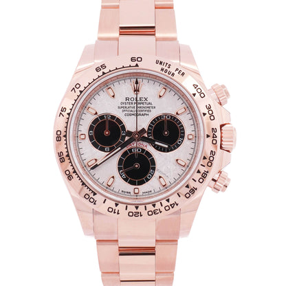 Rolex Daytona 40mm Meteorite Dial Watch Ref# 116505 - Happy Jewelers Fine Jewelry Lifetime Warranty