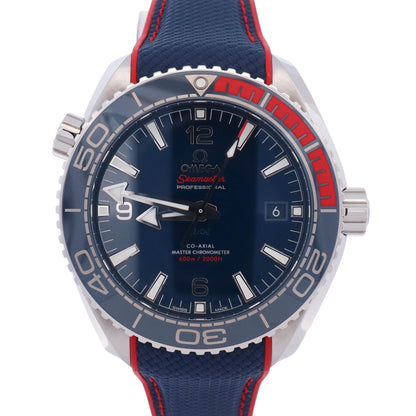 Omega Planet Ocean 43.5mm Blue Dial Watch Ref# 522.32.44.21.03.001 - Happy Jewelers Fine Jewelry Lifetime Warranty