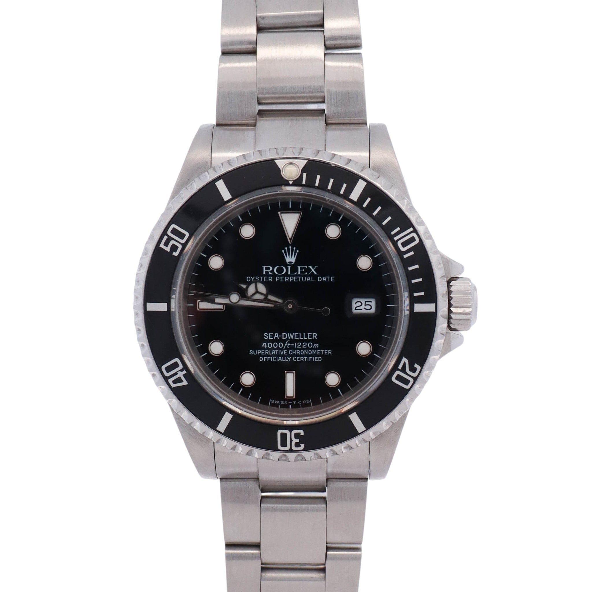 Rolex Sea-Dweller 40mm Black Dial Watch Ref# 16600 - Happy Jewelers Fine Jewelry Lifetime Warranty