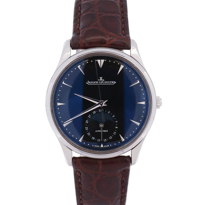 Jaeger-LeCoultre Ultra Thin Moon 30mm Black Dial Watch Ref# Q1368470 - Happy Jewelers Fine Jewelry Lifetime Warranty