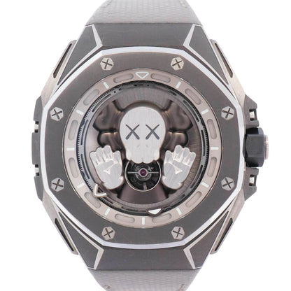 Audemars Piguet Concept 43mm Skeleton KAWS Dial Watch Ref# 26656TI.GG.D019VE.01 - Happy Jewelers Fine Jewelry Lifetime Warranty