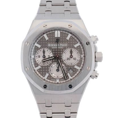 Audemars Piguet Royal Oak 38mm Grey Dial Watch Ref# 26315ST.OO.1256ST.02 - Happy Jewelers Fine Jewelry Lifetime Warranty