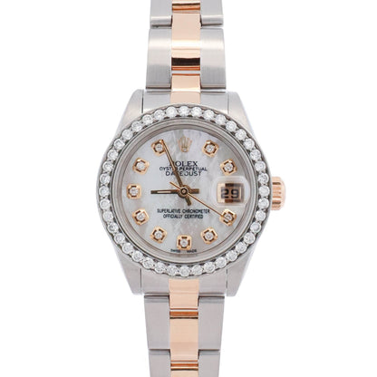 Rolex Datejust 26mm MOP Dial Watch Ref# 79163 - Happy Jewelers Fine Jewelry Lifetime Warranty