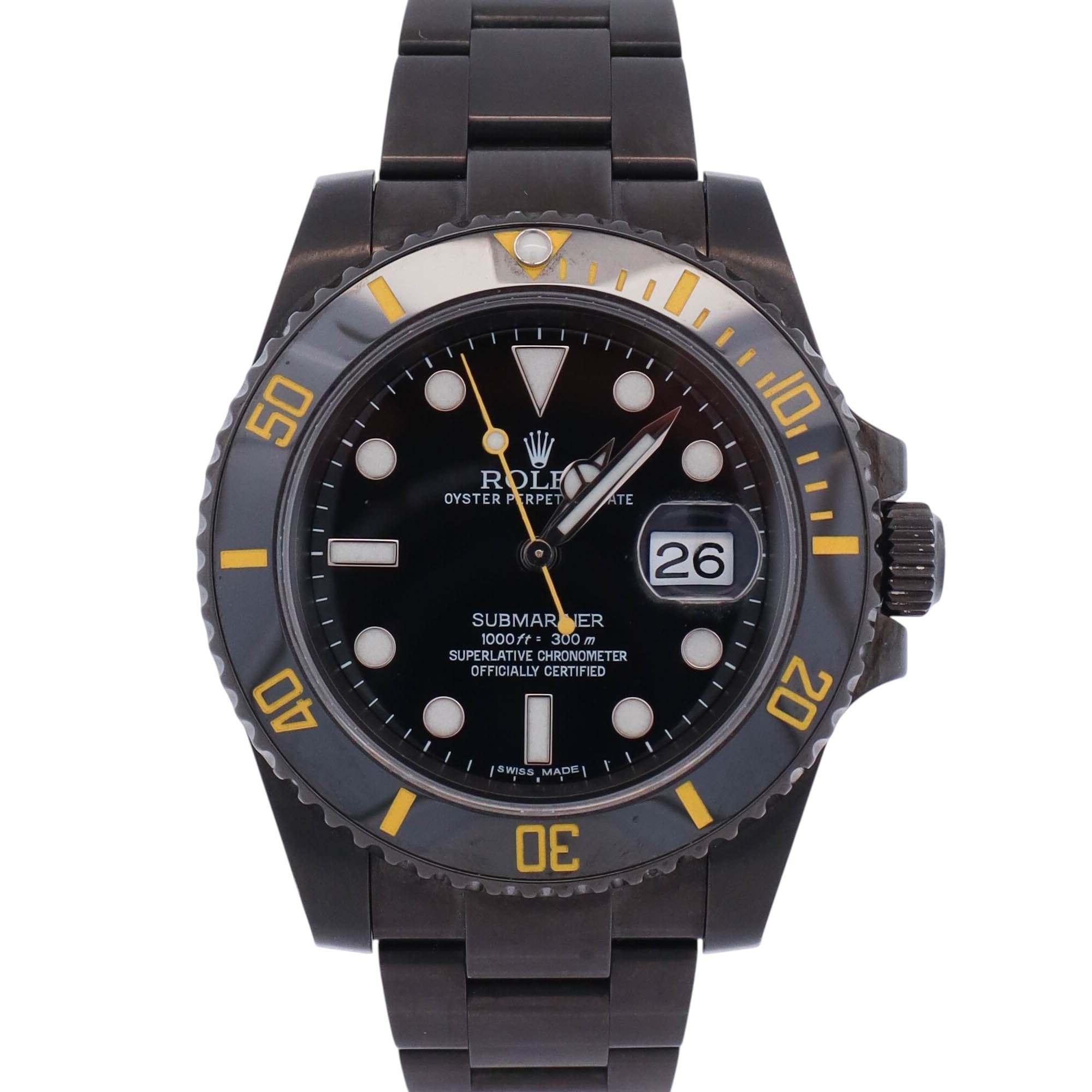 Rolex Submariner 40mm Black Dial Watch Ref# 116610 - Happy Jewelers Fine Jewelry Lifetime Warranty