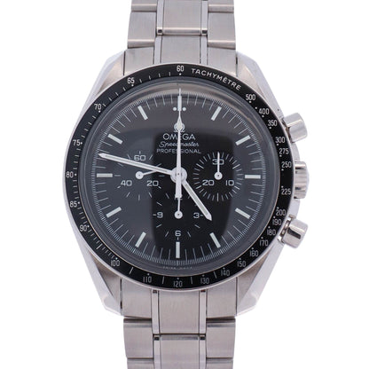 Omega Speedmaster 42mm Black Dial Watch  Ref# 311.30.42.30.01.005 - Happy Jewelers Fine Jewelry Lifetime Warranty