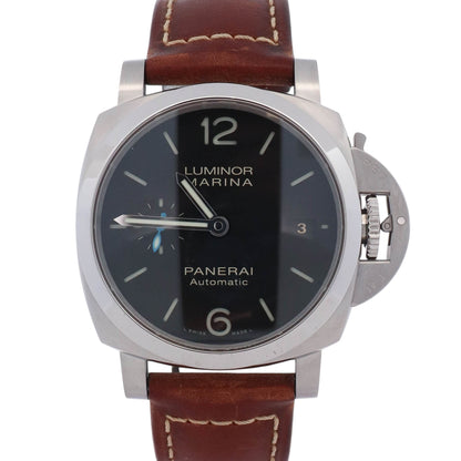 Panerai Luminor 42mm Black Dial Watch Ref# PAM01392 - Happy Jewelers Fine Jewelry Lifetime Warranty