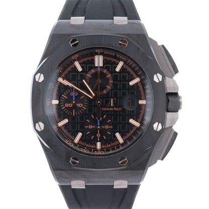 Audemars Piguet Royal Oak Offshore 44mm Black Dial Watch Ref# 26405CE.OO.A002CA.02 - Happy Jewelers Fine Jewelry Lifetime Warranty