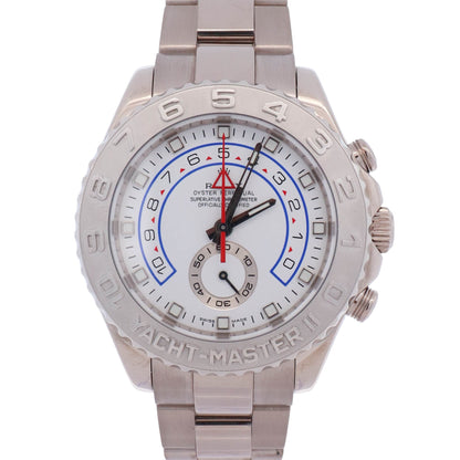 Rolex Yachtmaster II 44mm White Dial Watch Ref# 116689 - Happy Jewelers Fine Jewelry Lifetime Warranty