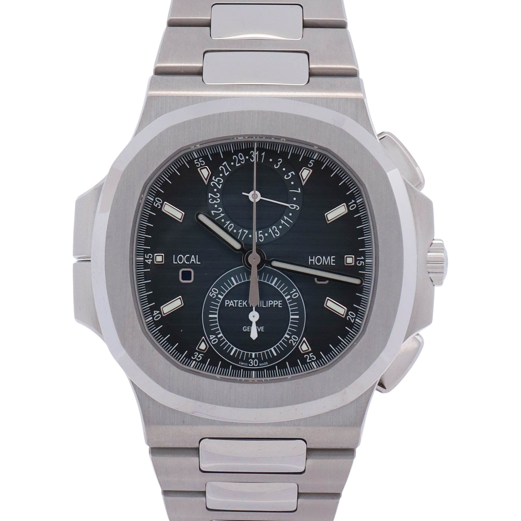 Patek Philippe Nautilus 40.5mm Blue Dial Watch Ref# 5990/1A-001 - Happy Jewelers Fine Jewelry Lifetime Warranty