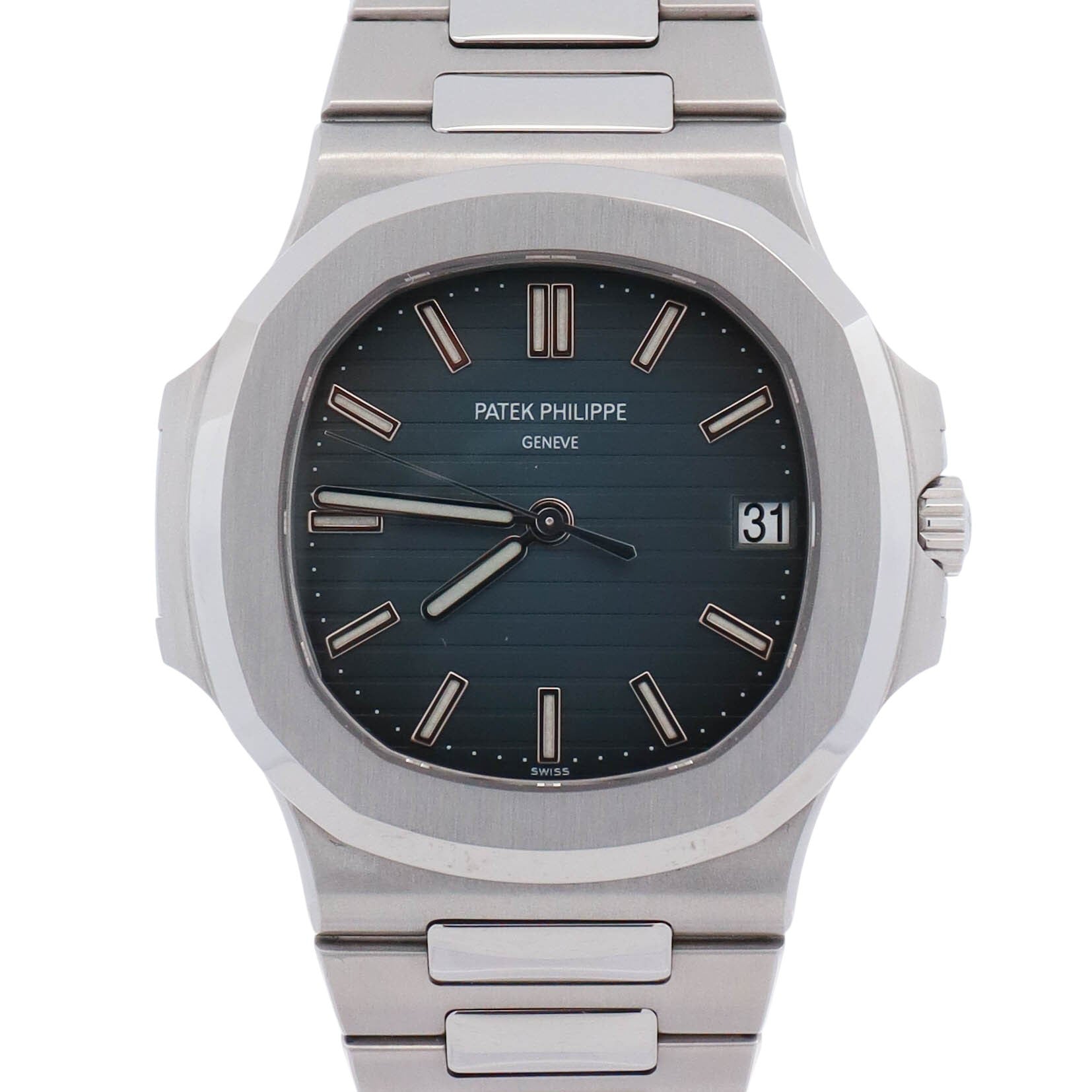 Patek Philippe Nautilus 40mm Blue Dial Watch Ref# 5711/1A-001 - Happy Jewelers Fine Jewelry Lifetime Warranty