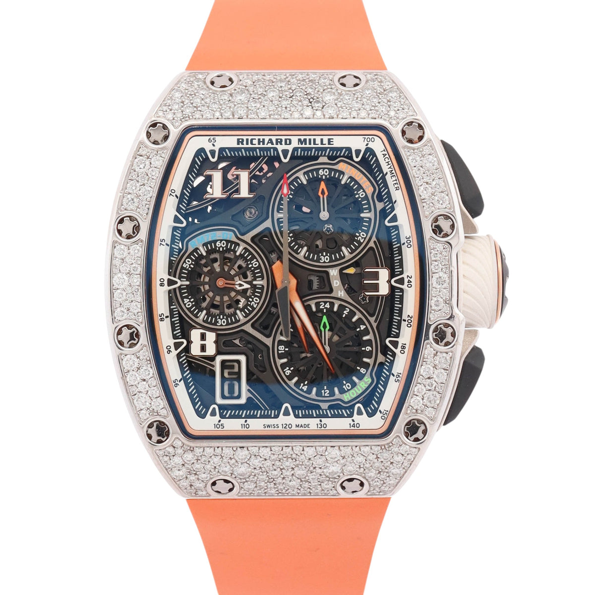 Richard Mille RM72-01 47.3mm Skeleton Dial Watch Ref # RM72-01