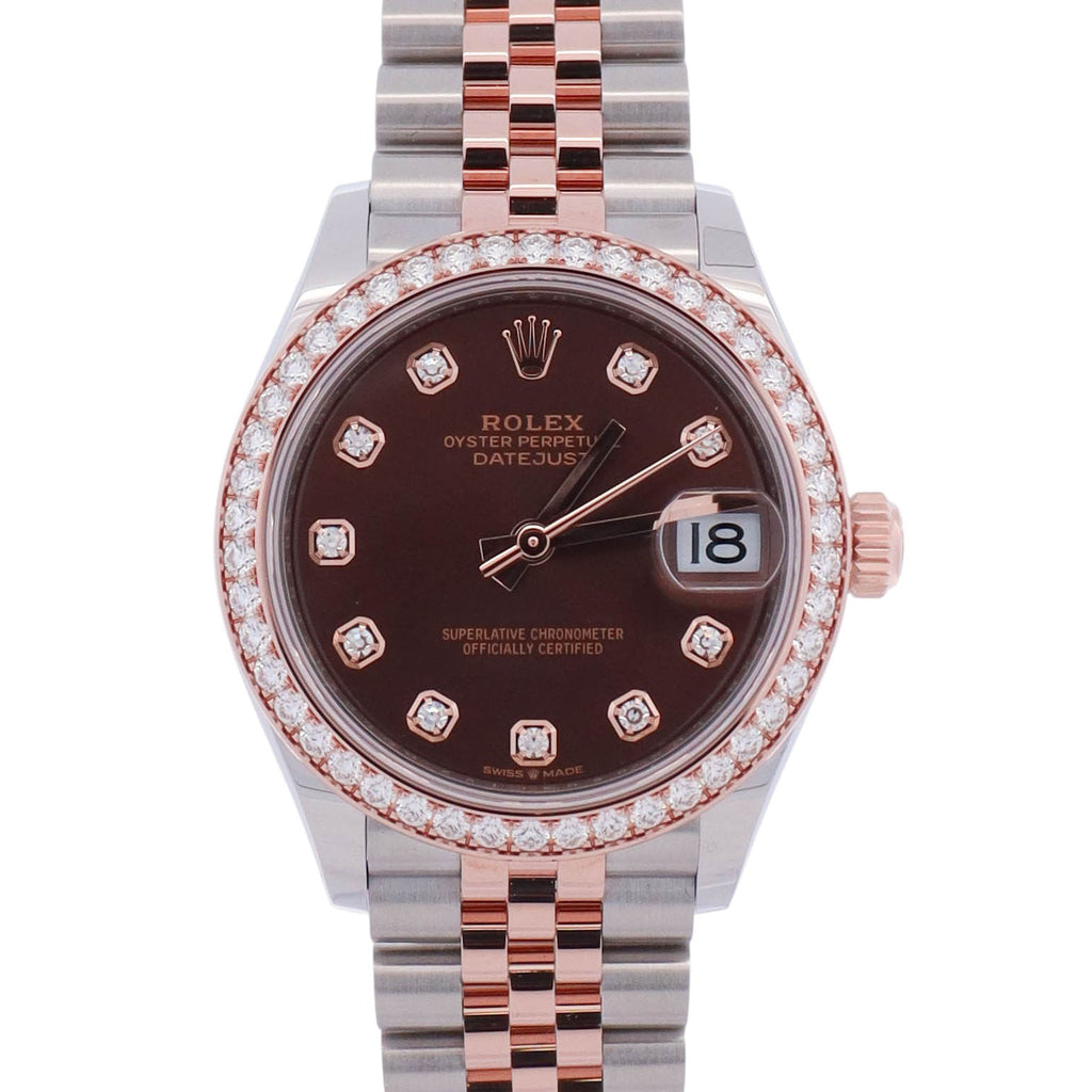 Rolex Datejust 31mm Brown Dial Watch Ref# 278381RBR – Happy Jewelers