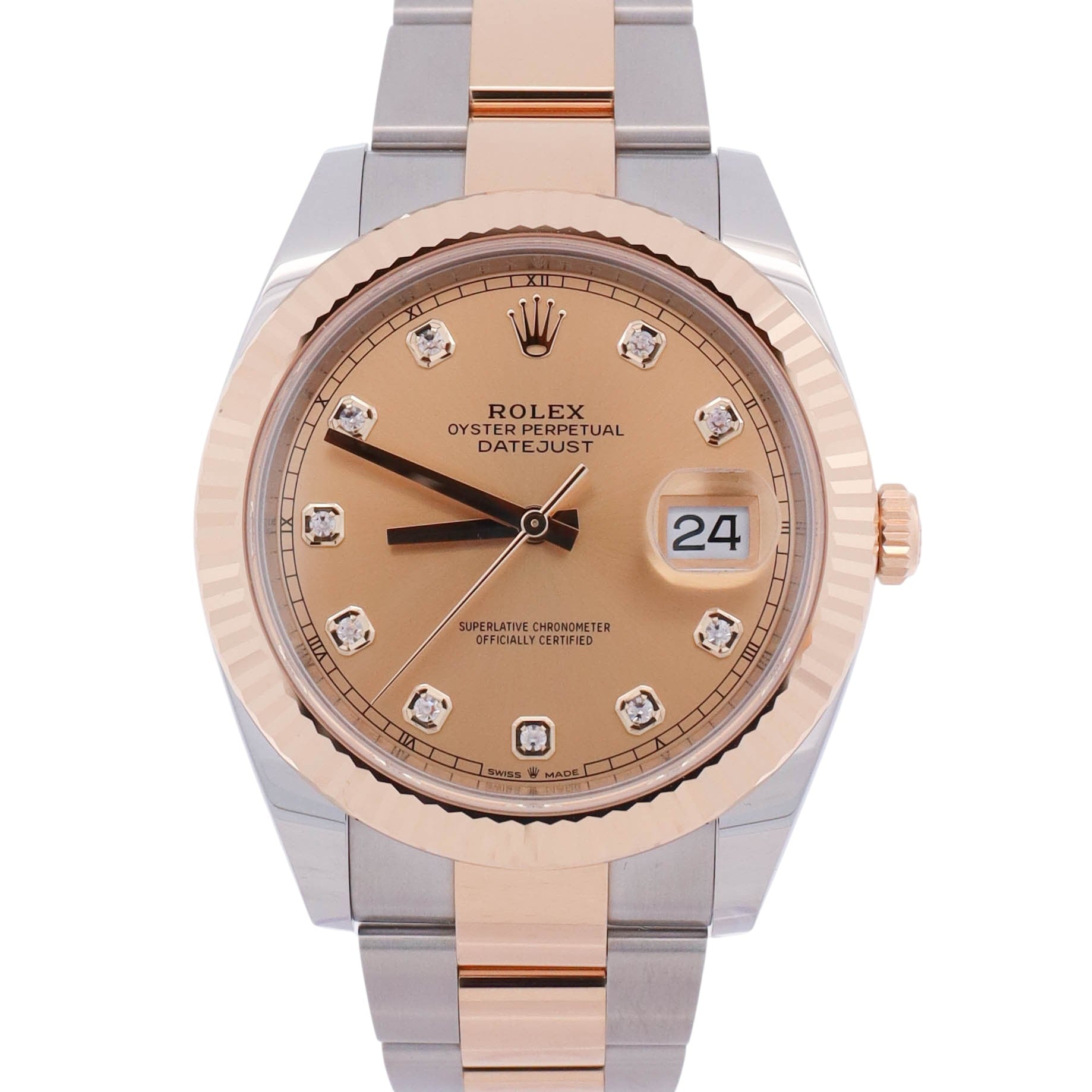 Rolex Datejust 41mm Champagne Dial Watch Ref# 126333 - Happy Jewelers Fine Jewelry Lifetime Warranty