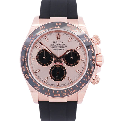 Rolex Daytona 40mm Pink Dial Watch Ref# 126515LN - Happy Jewelers Fine Jewelry Lifetime Warranty