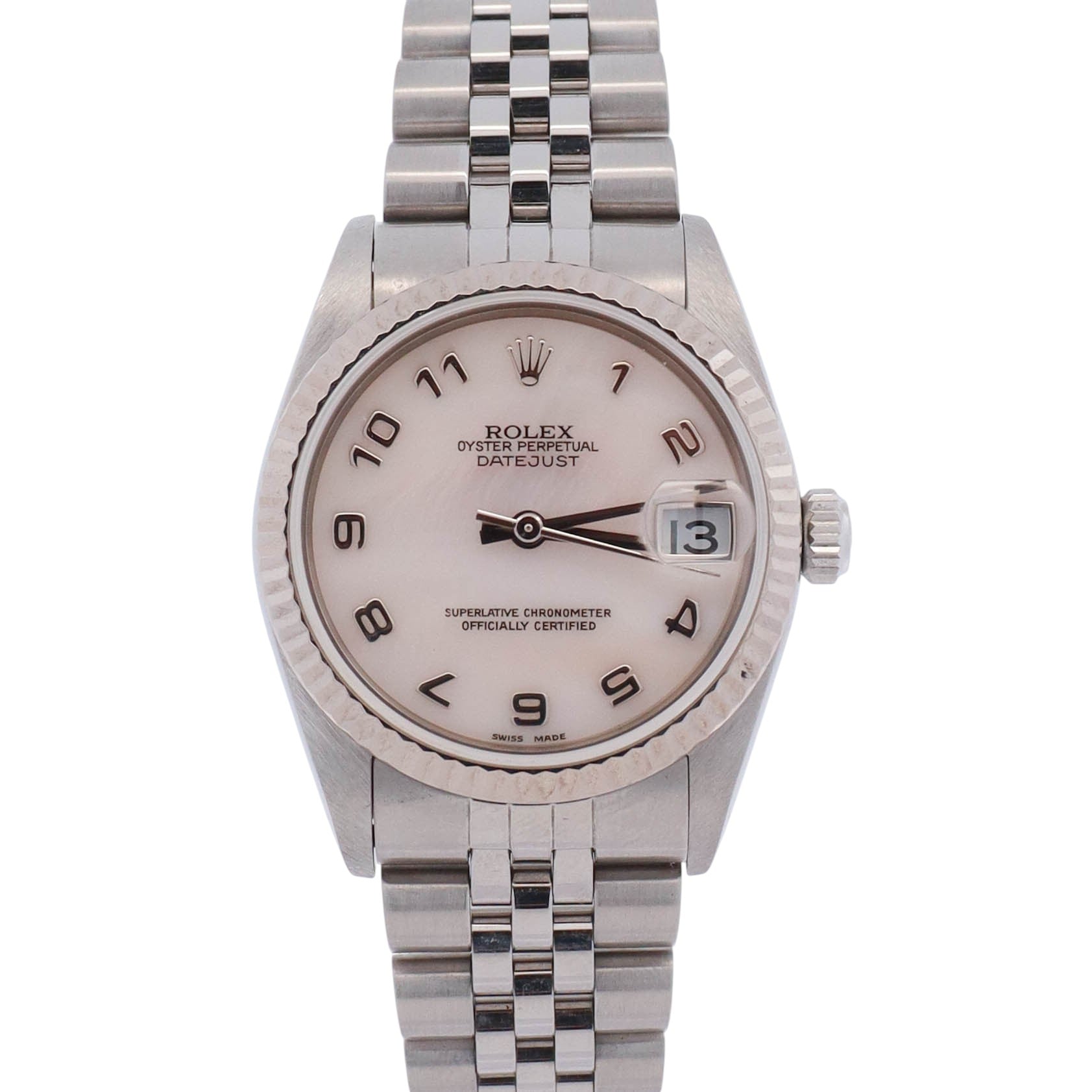 Rolex Datejust 31mm Mother Of Pearl Dial Watch Ref# 78274