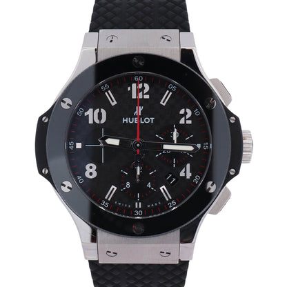 Hublot Big Bang 44mm Black Carbon Dial Watch Ref# 301.SB.131.RX - Happy Jewelers Fine Jewelry Lifetime Warranty
